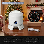 Christmas 22-Pattern Rotating LED Projector Light